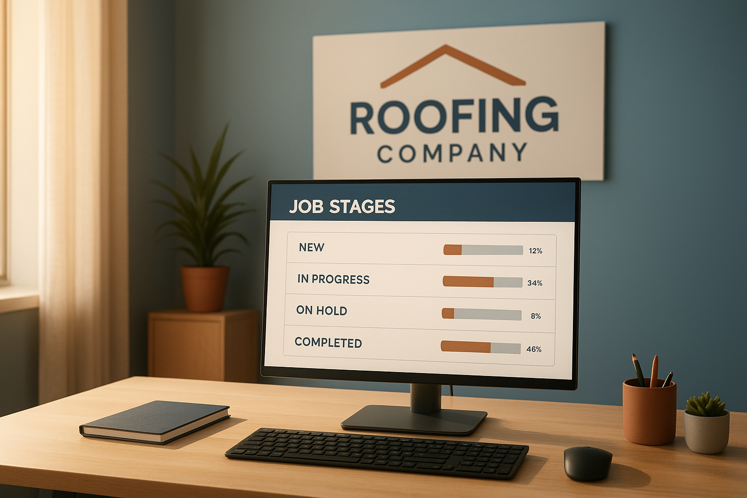 CRM for Roofing Companies: Connect Every Job Stage