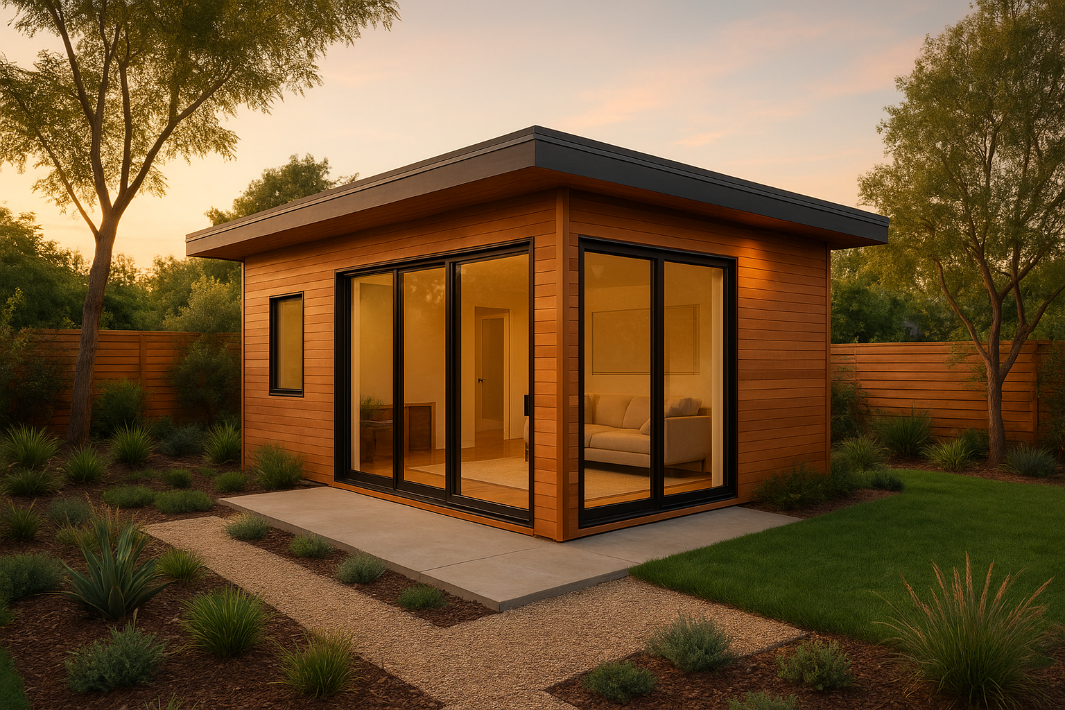 Detached ADU built through adu design and construction services in Southern California