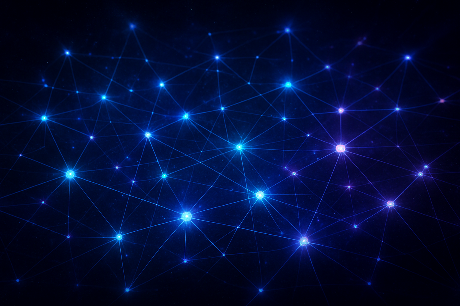 Abstract visualization of AI-driven SEO ranking factors as an interconnected data network