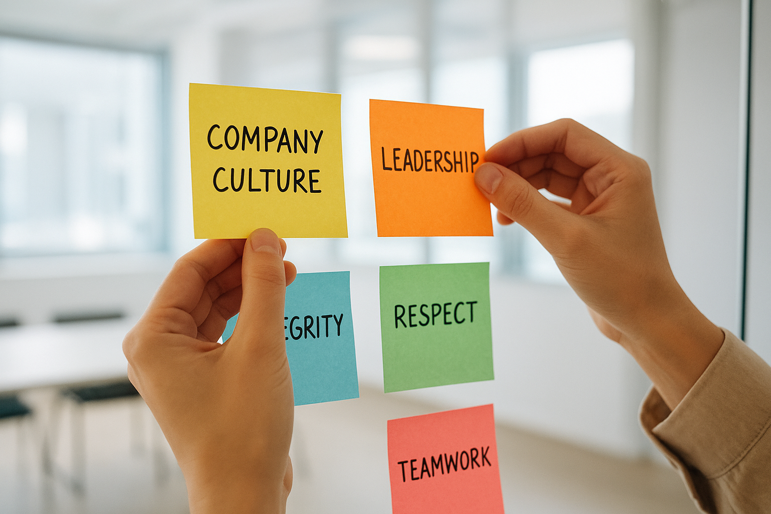 Team mapping culture and leadership roles as part of an organizational development framework