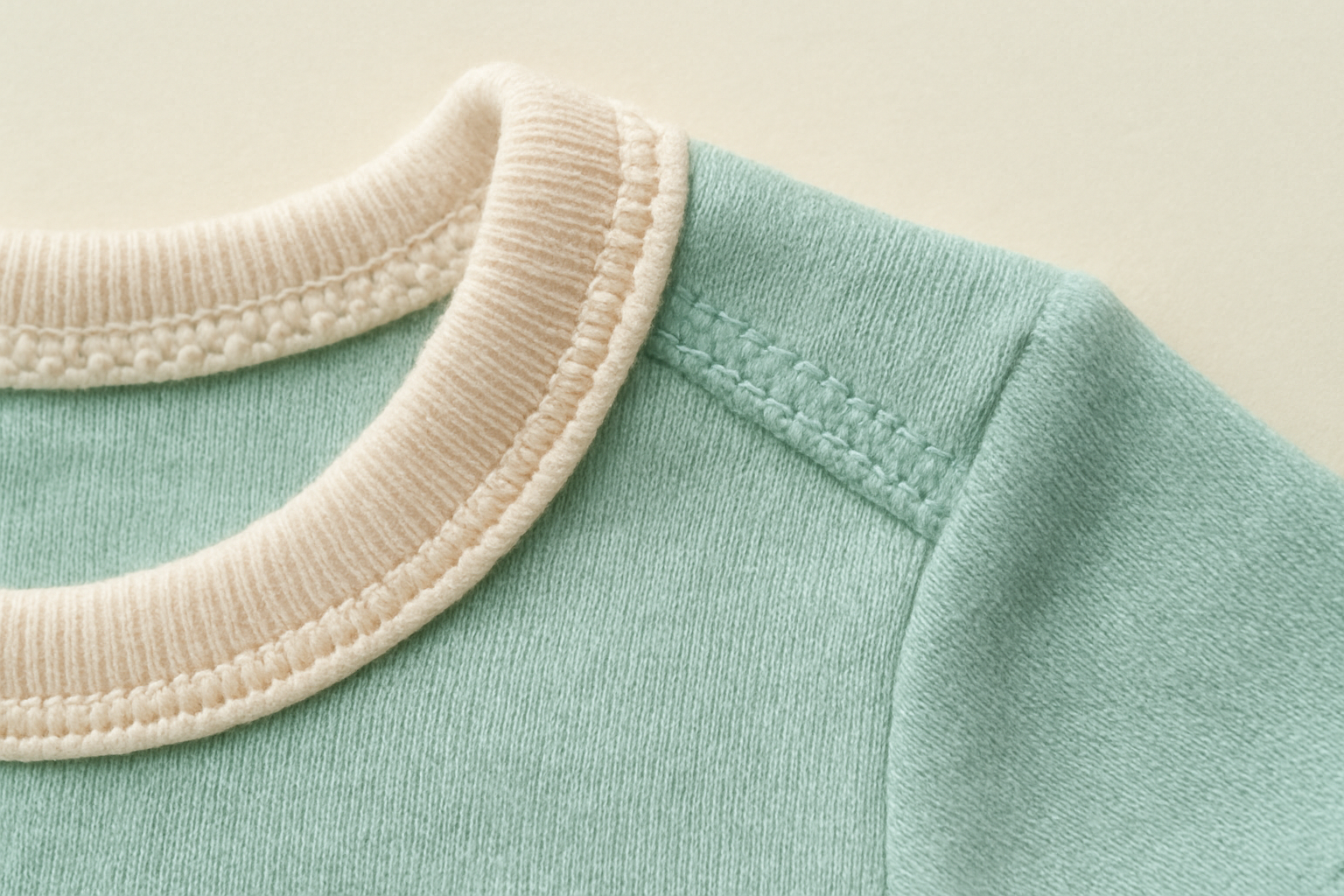 Close-up of premium fabric details on designer children's clothing