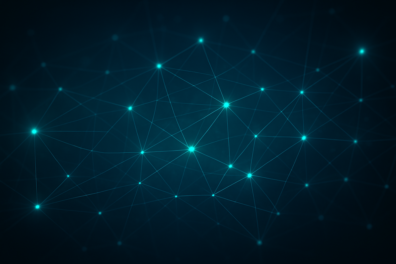 Abstract visualization of AI-driven search algorithm connections used by SEO tools