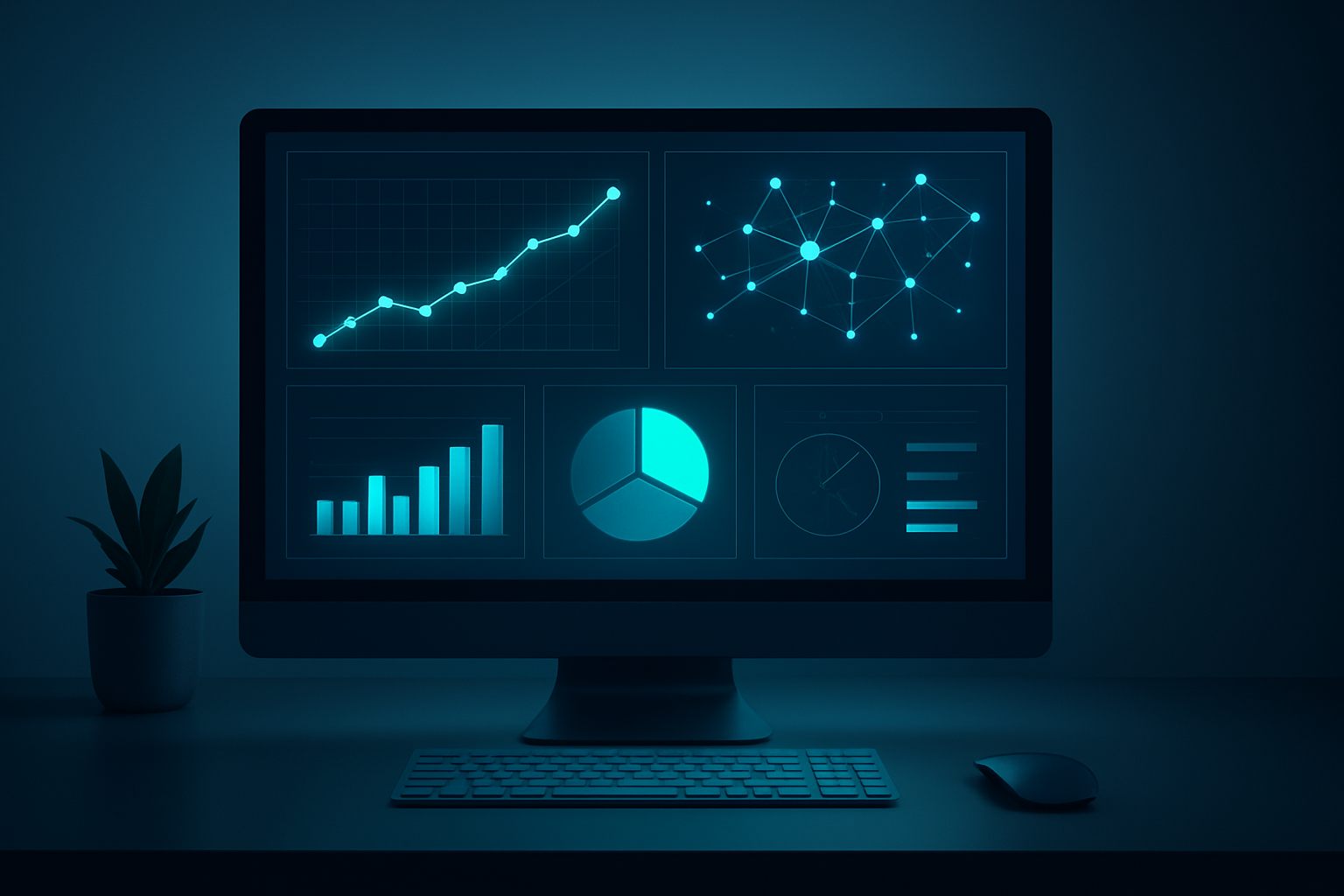 Dashboard illustrating AI for competitive SEO analysis and ranking data