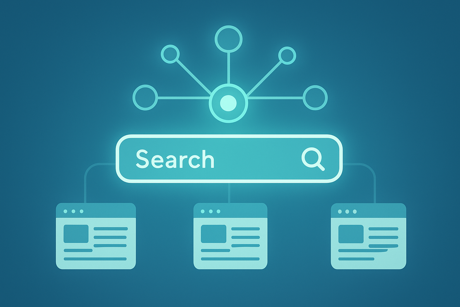 Conceptual illustration representing chatgpt seo and AI search visibility