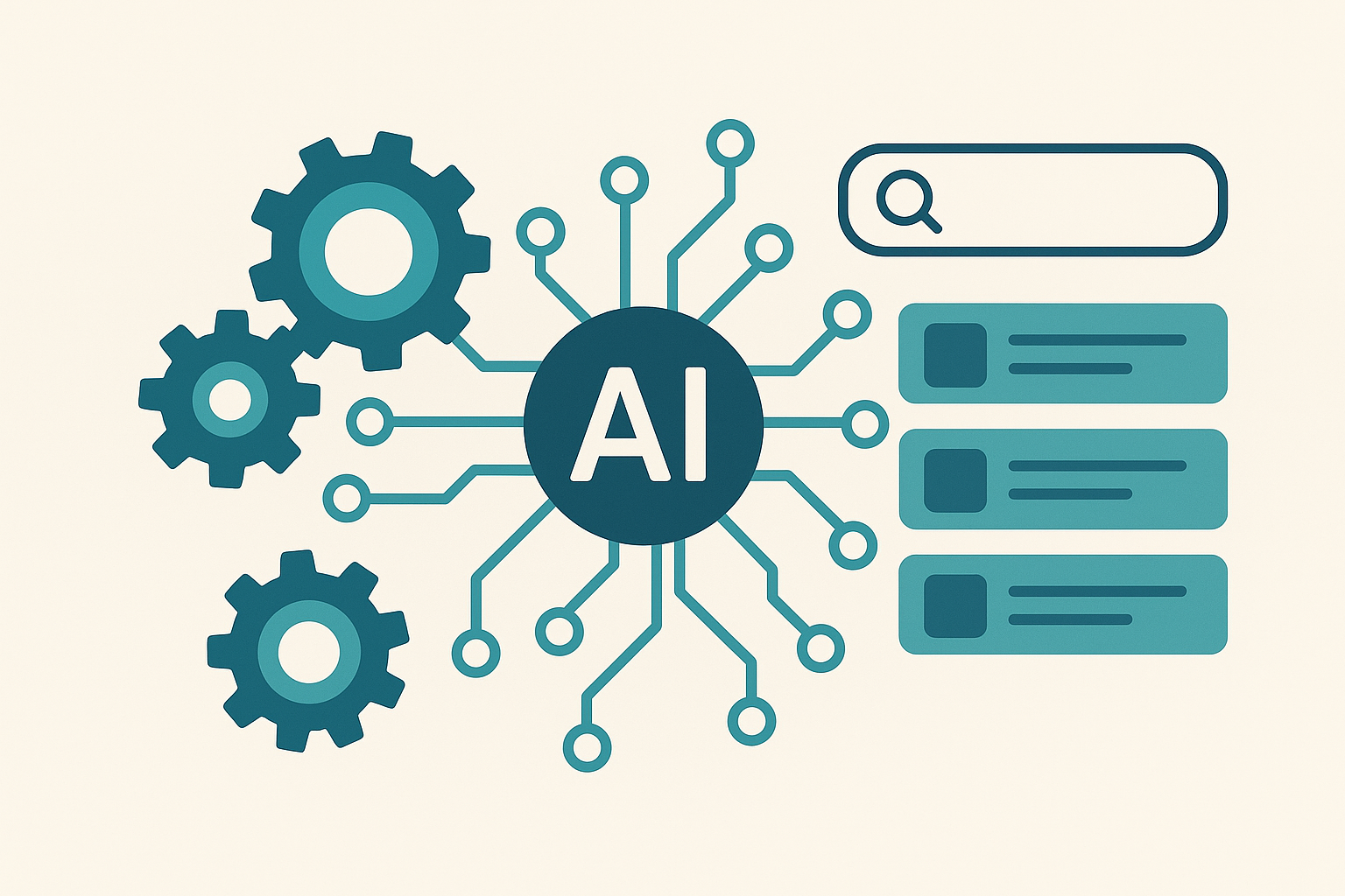 Automated SEO workflow connecting AI optimization to search rankings