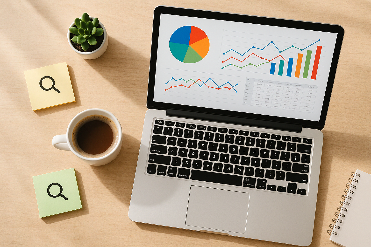 Workspace analyzing analytics to enhance discoverability with AI across content pages