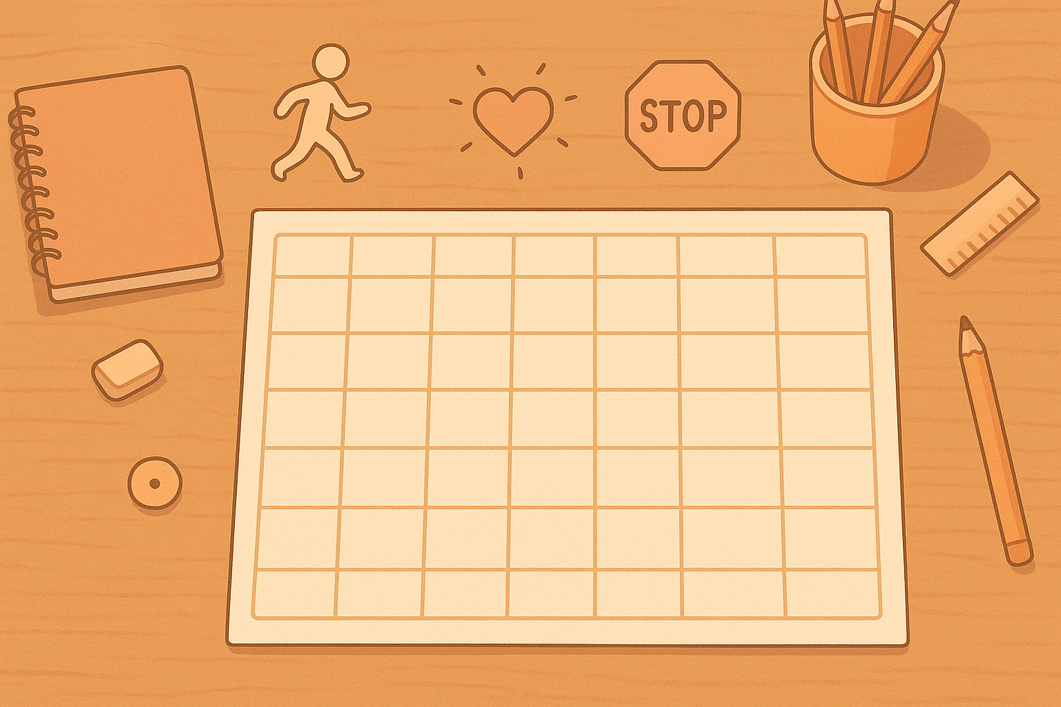 Core Vocabulary Calendar: Plan Core Words All Year