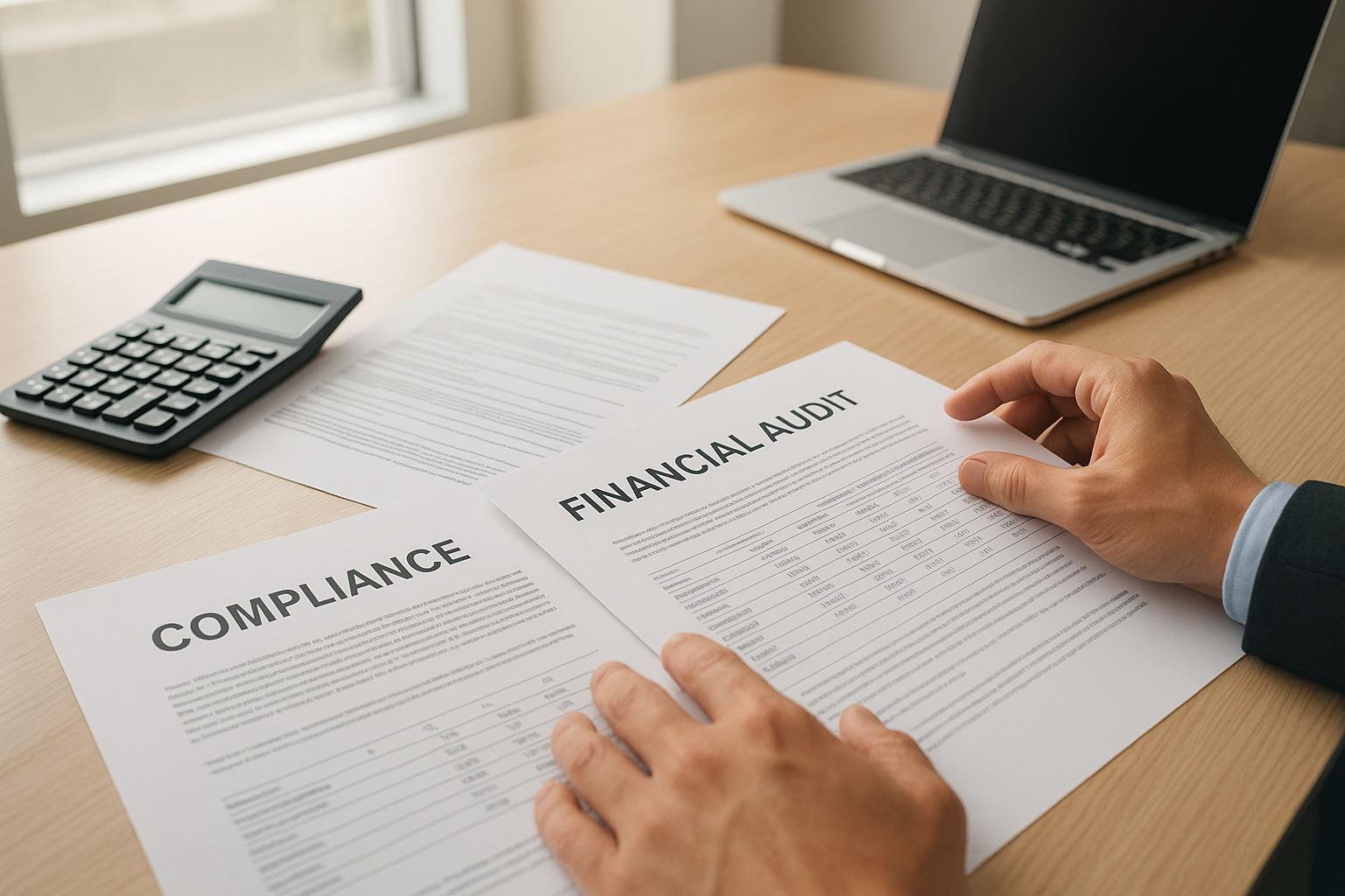 Bookkeeper preparing DWRS rate audit documents for a Minnesota DHS-licensed provider