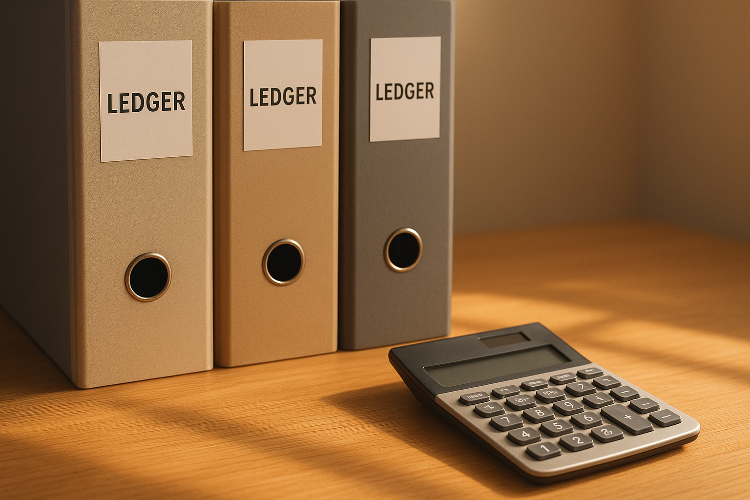 Organized cost allocation folders used for DHS financial reporting compliance