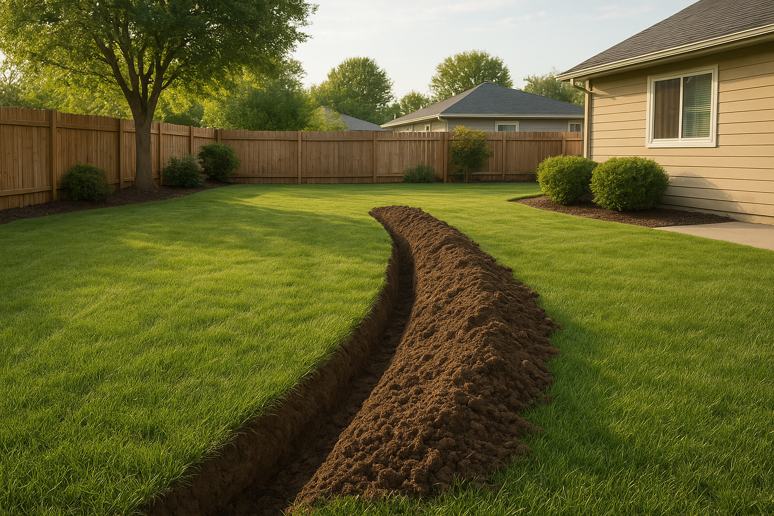 547449c9_restored-yard-after-sewer-repair Backyard restored after a completed sewer line replacement project