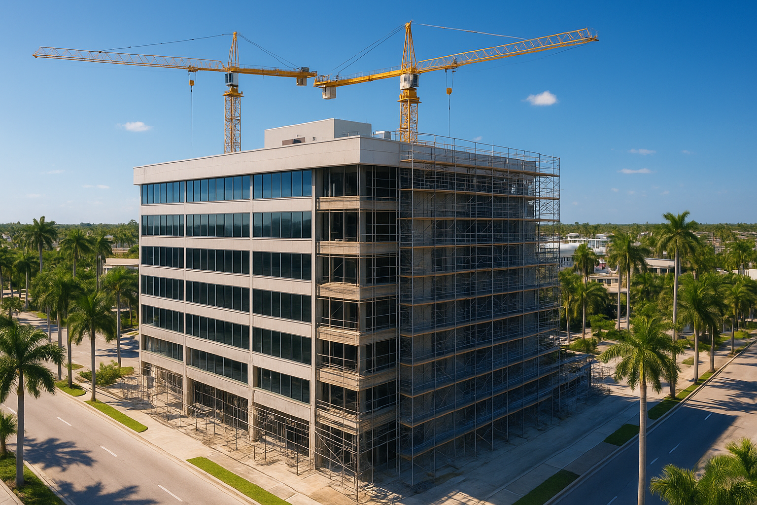 Commercial property renovation project in Florida funded through a short-term asset-based loan