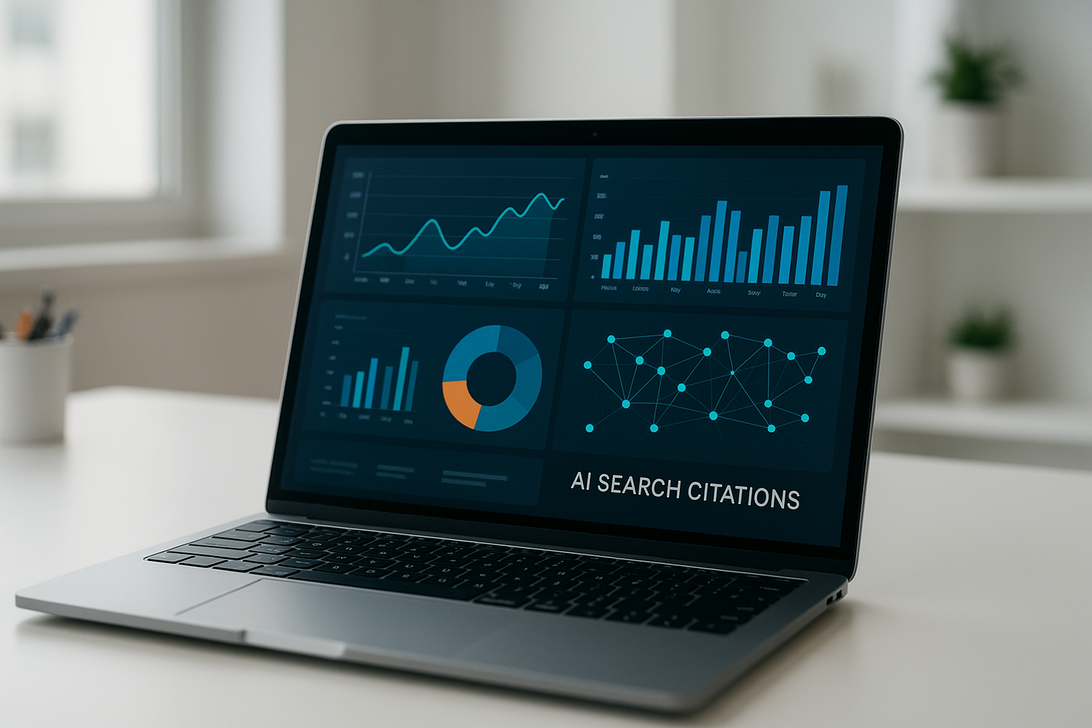 AI visibility tracking dashboard showing brand citations across AI search platforms