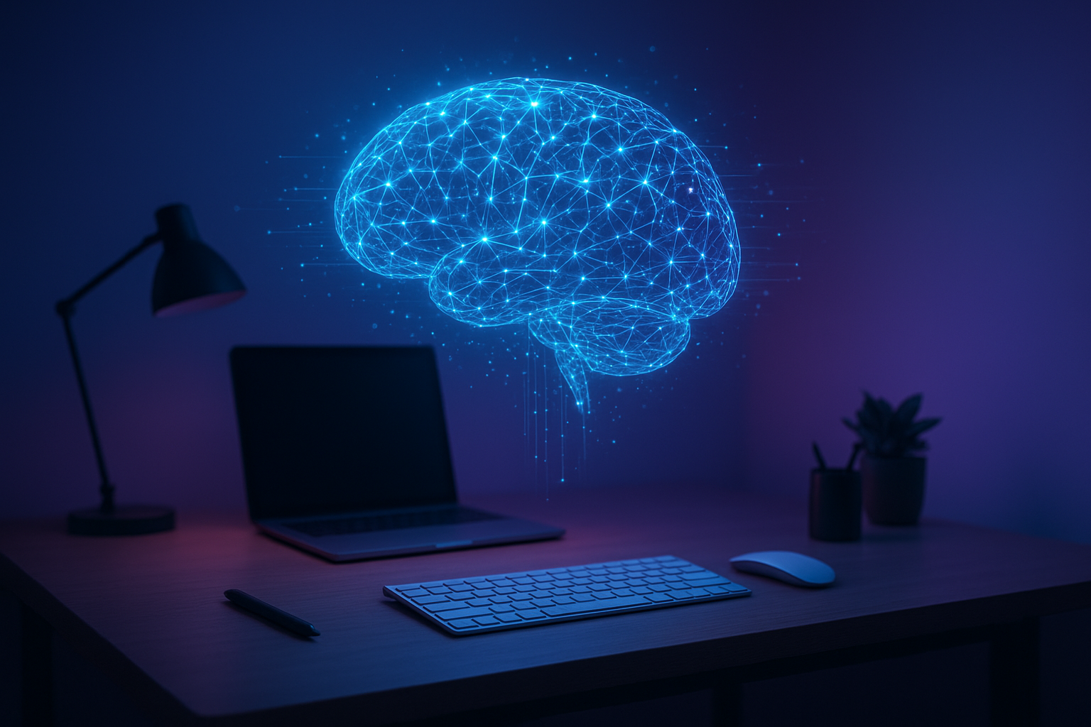 Digital AI brain representing how to get cited by ChatGPT through structured content