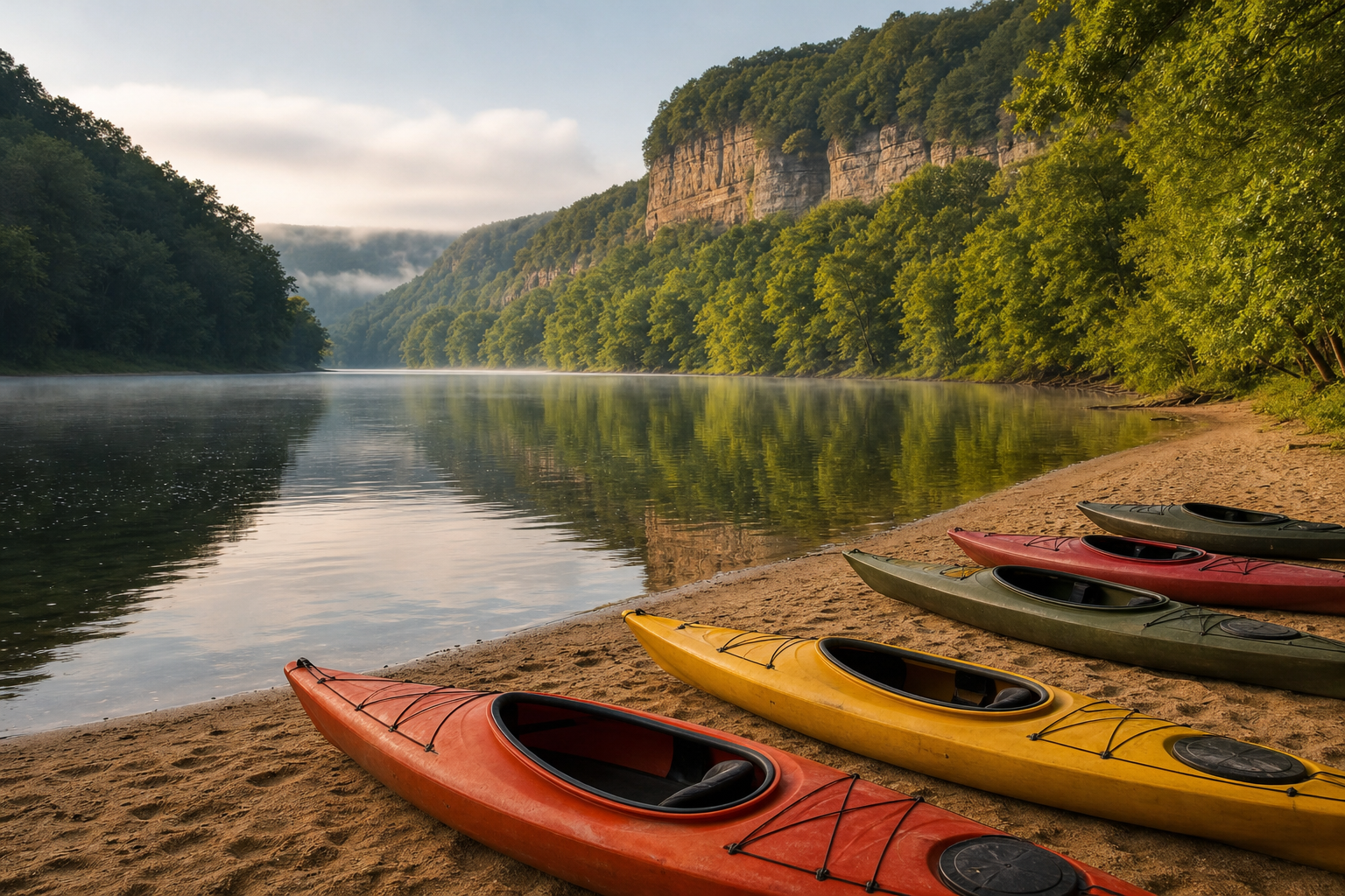 Kayak Rental Near Me on the Buffalo River in Tennessee