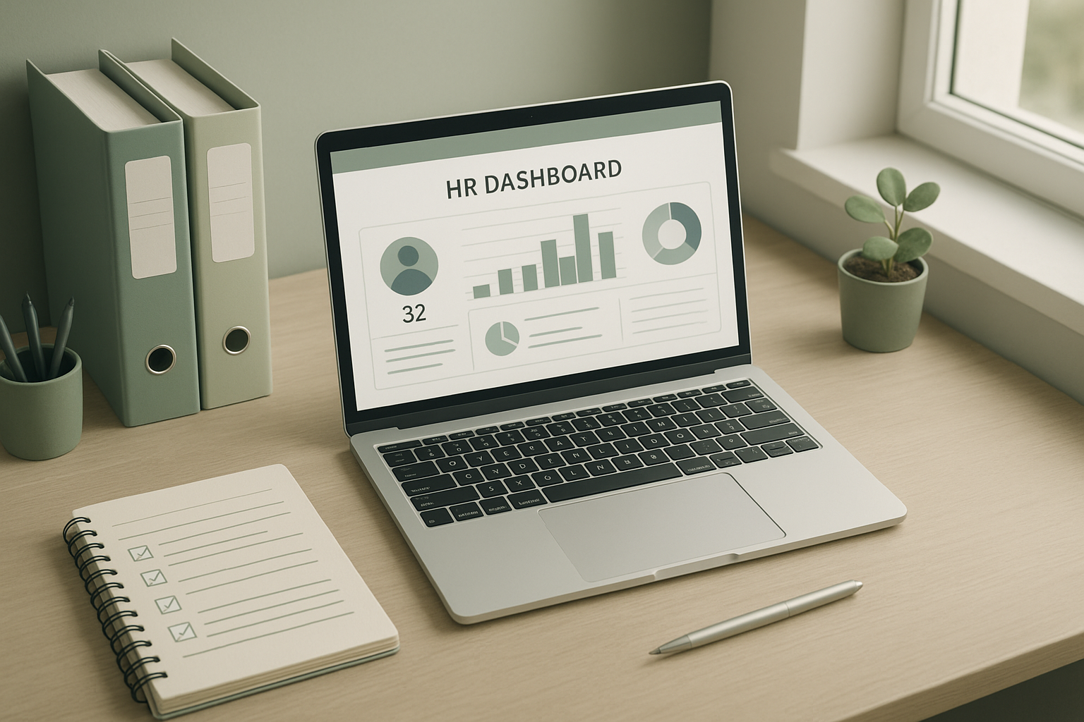 Organized HR administration workspace representing the human resource administration definition in practice