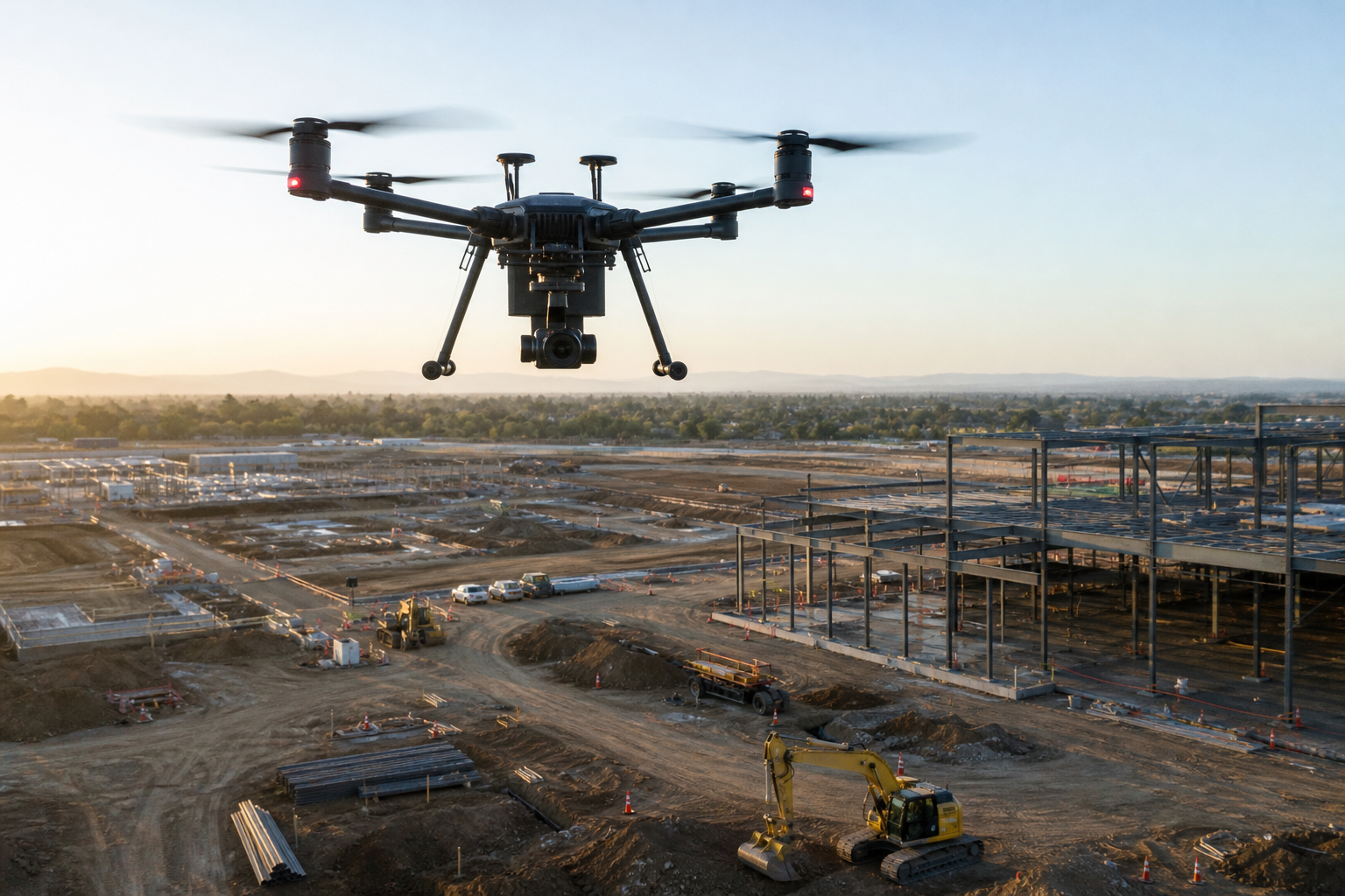 Construction Site Aerial Surveying in Acadiana, LA