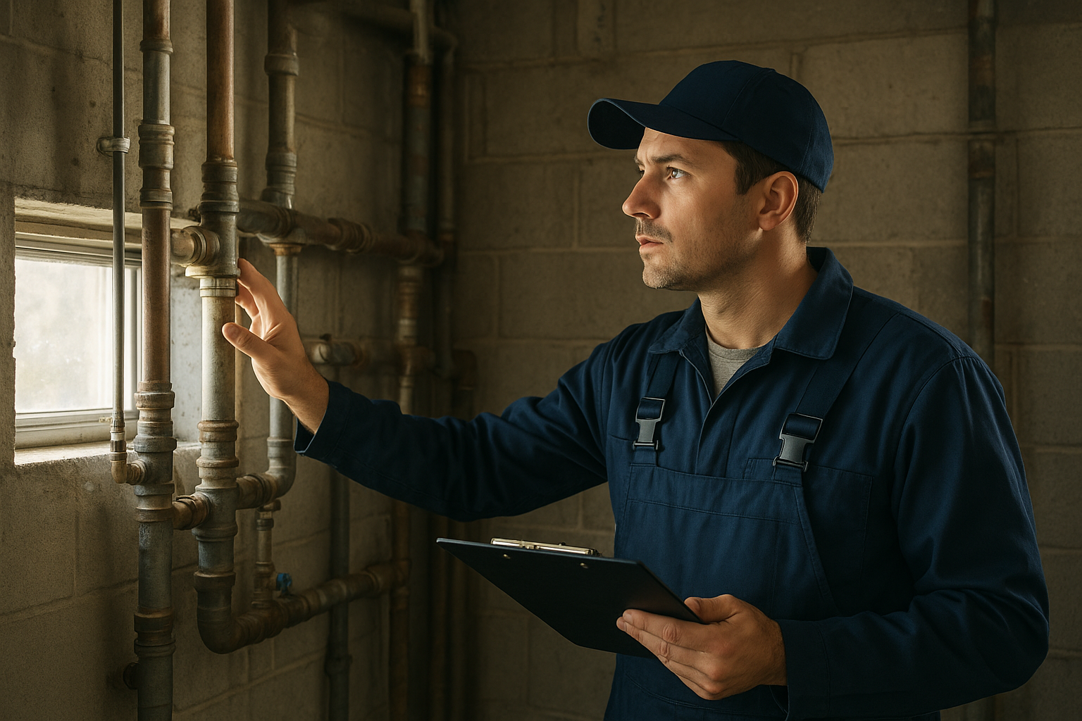 78f5c5f2_multi-unit-plumbing-utility-room Plumber performing multi-unit plumbing services Kaufman County apartment building utility room