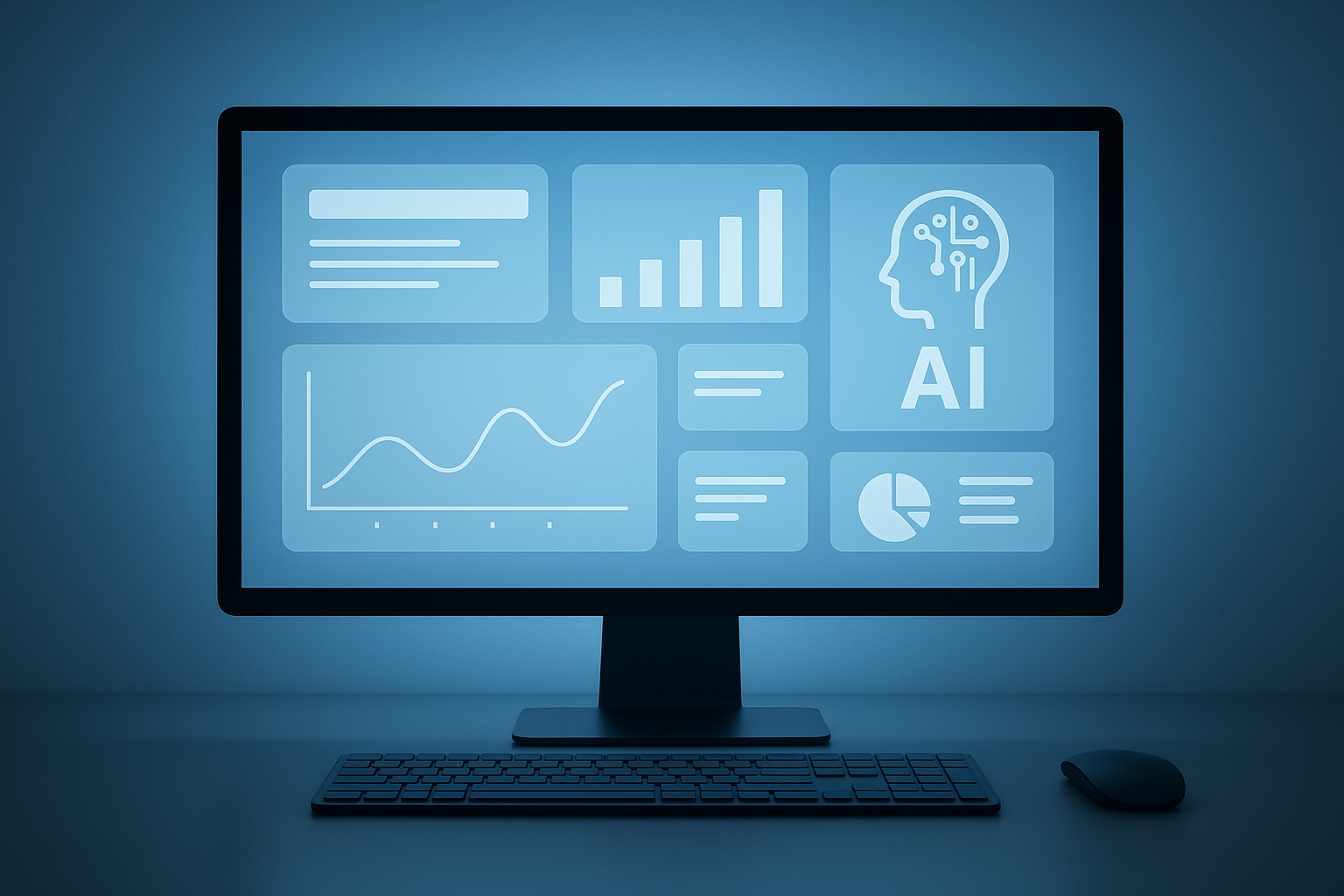 Automated generative SEO content dashboard showing AI-generated articles and optimization metrics