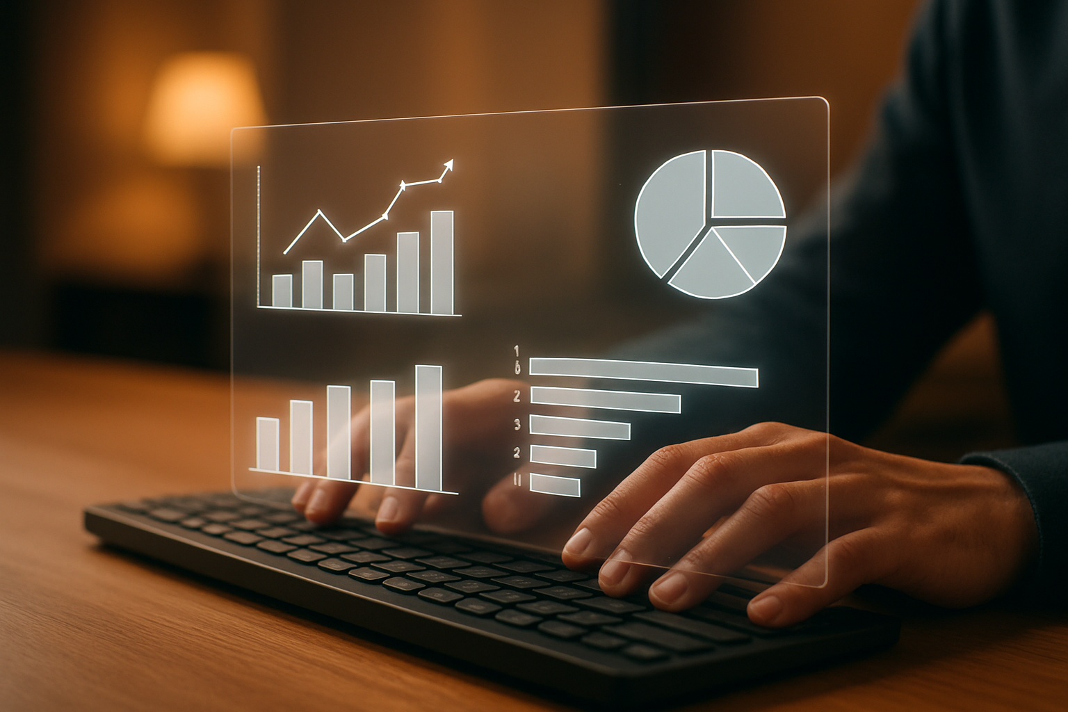 Marketer reviewing SEO analytics and ranking reports across several client websites