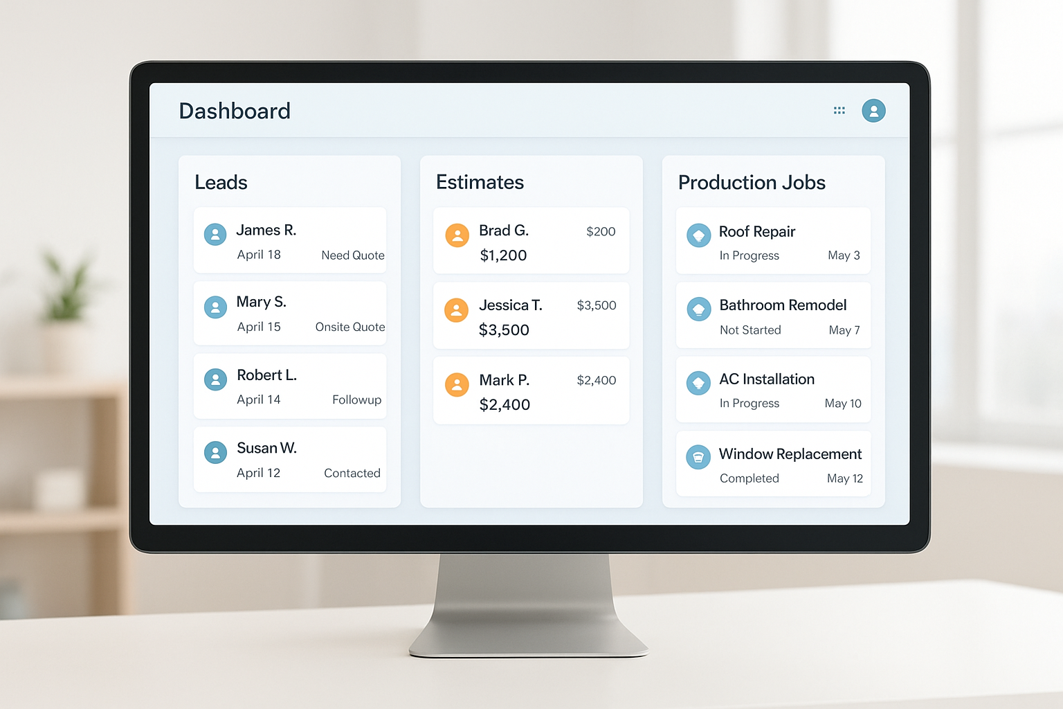 CRM for HVAC Contractors: One Connected Workflow Tool