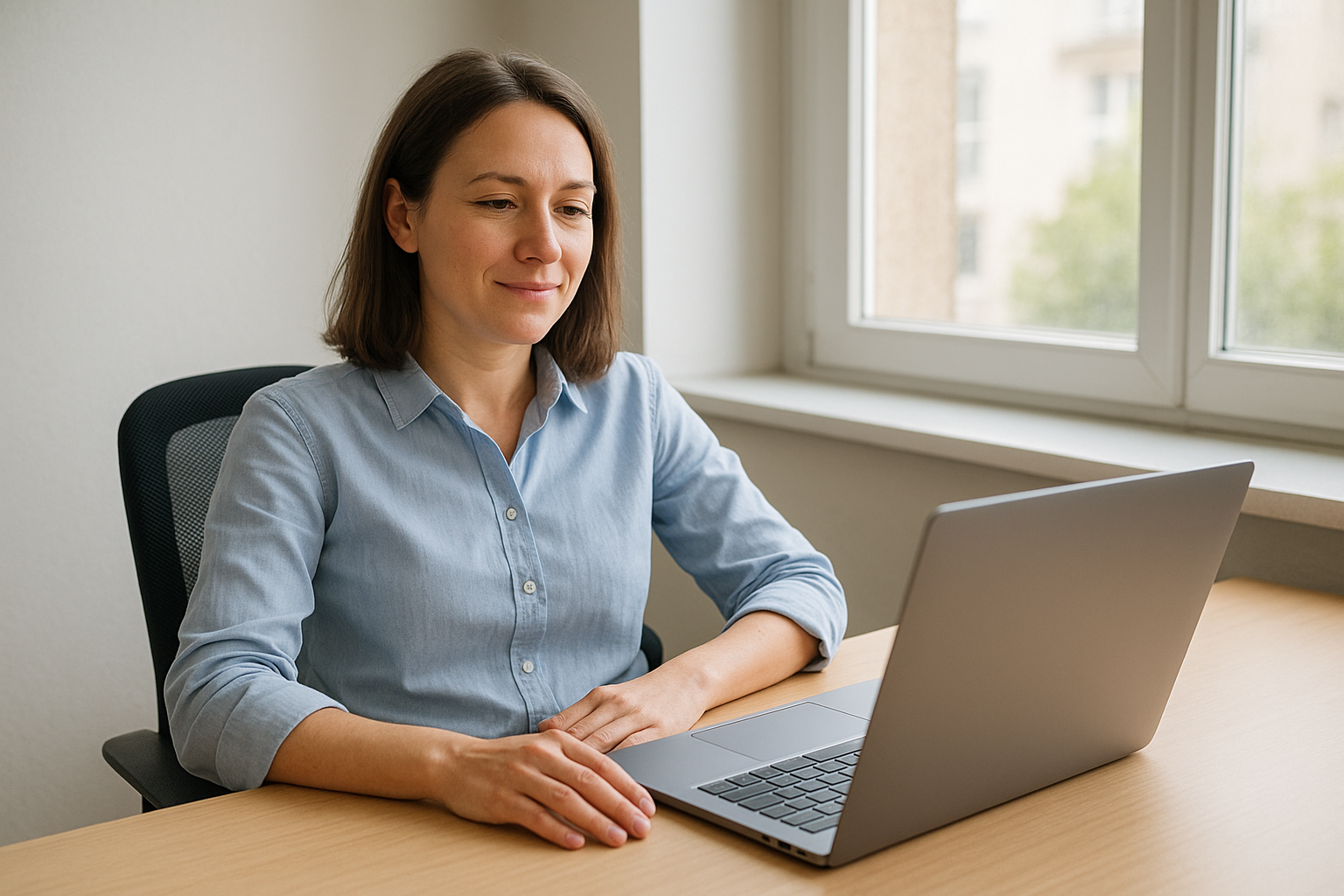 office manager running a small business without a dedicated IT staff member