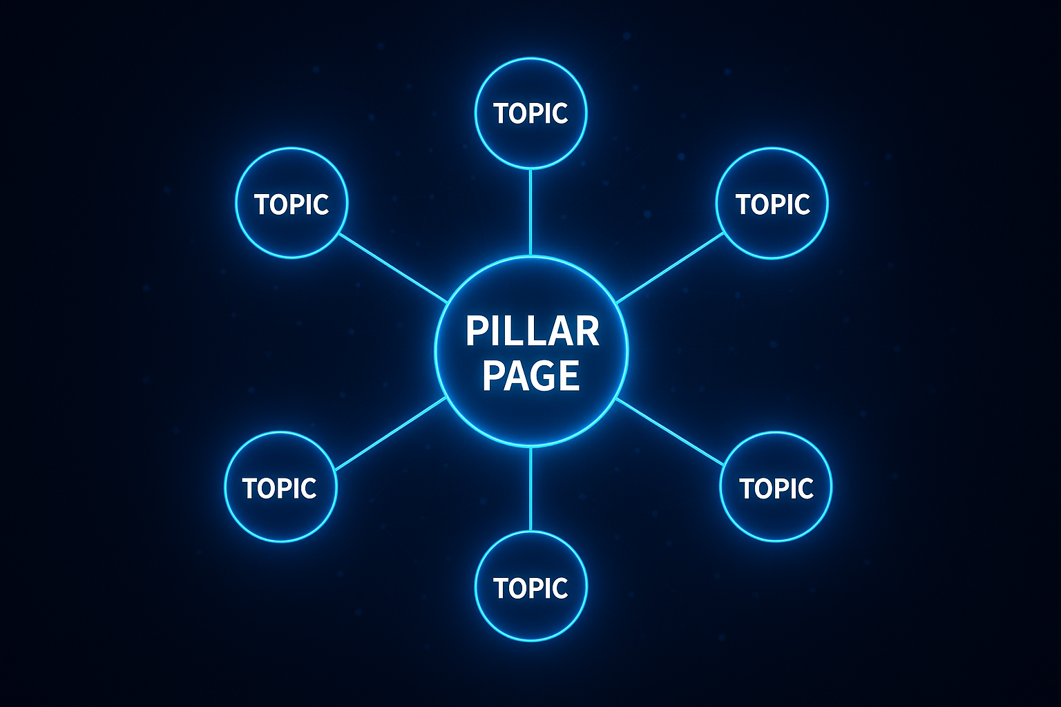 Topical authority content cluster map for building generative engine optimization signals