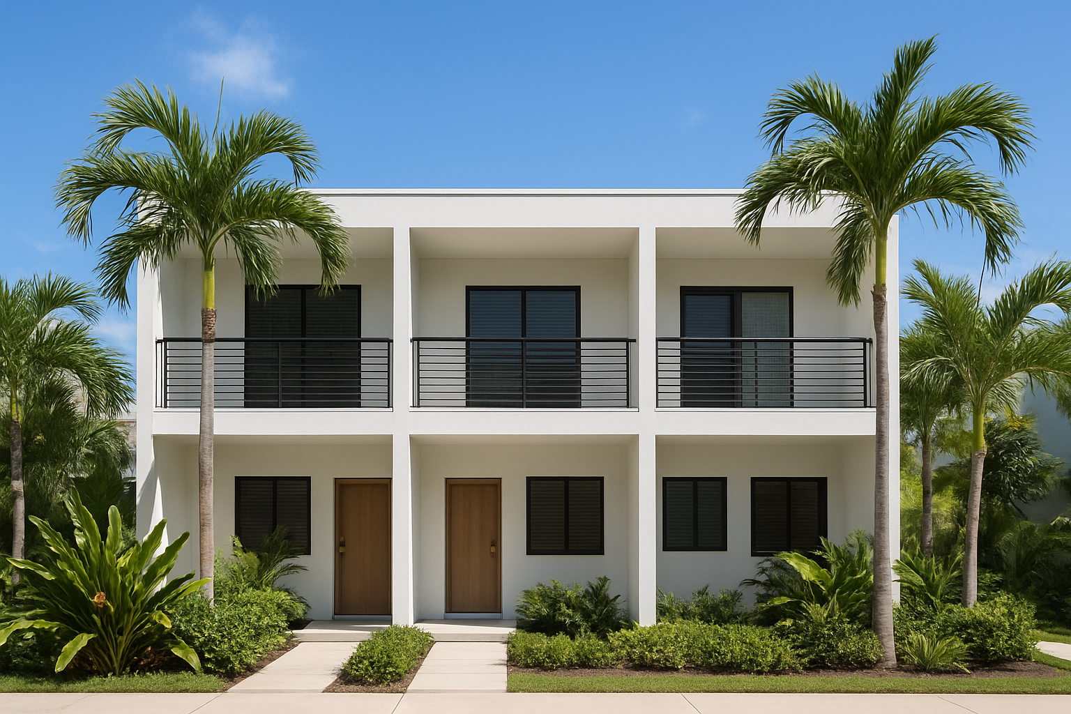 Small triplex representing multi family homes for sale near Palm Beach County