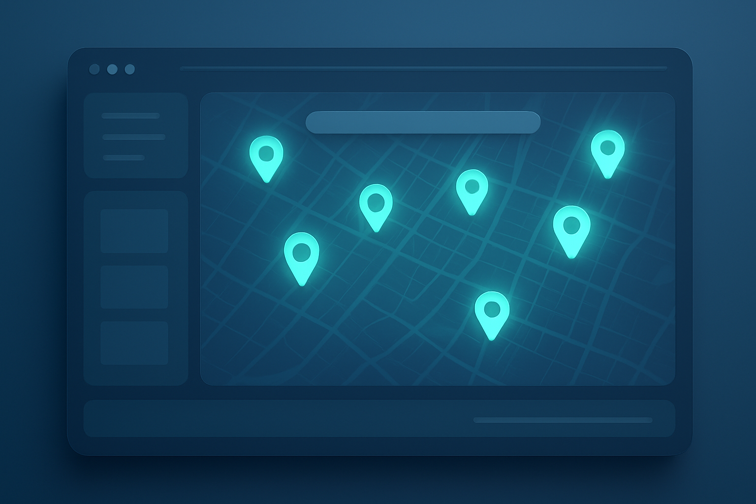 Dashboard visualizing localized SEO automation across multiple city locations