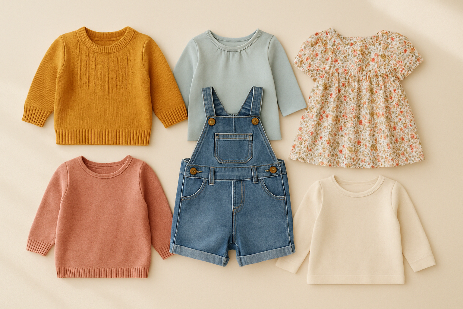 Curated selection of premium children's clothing for a flexible kids fashion rental subscription