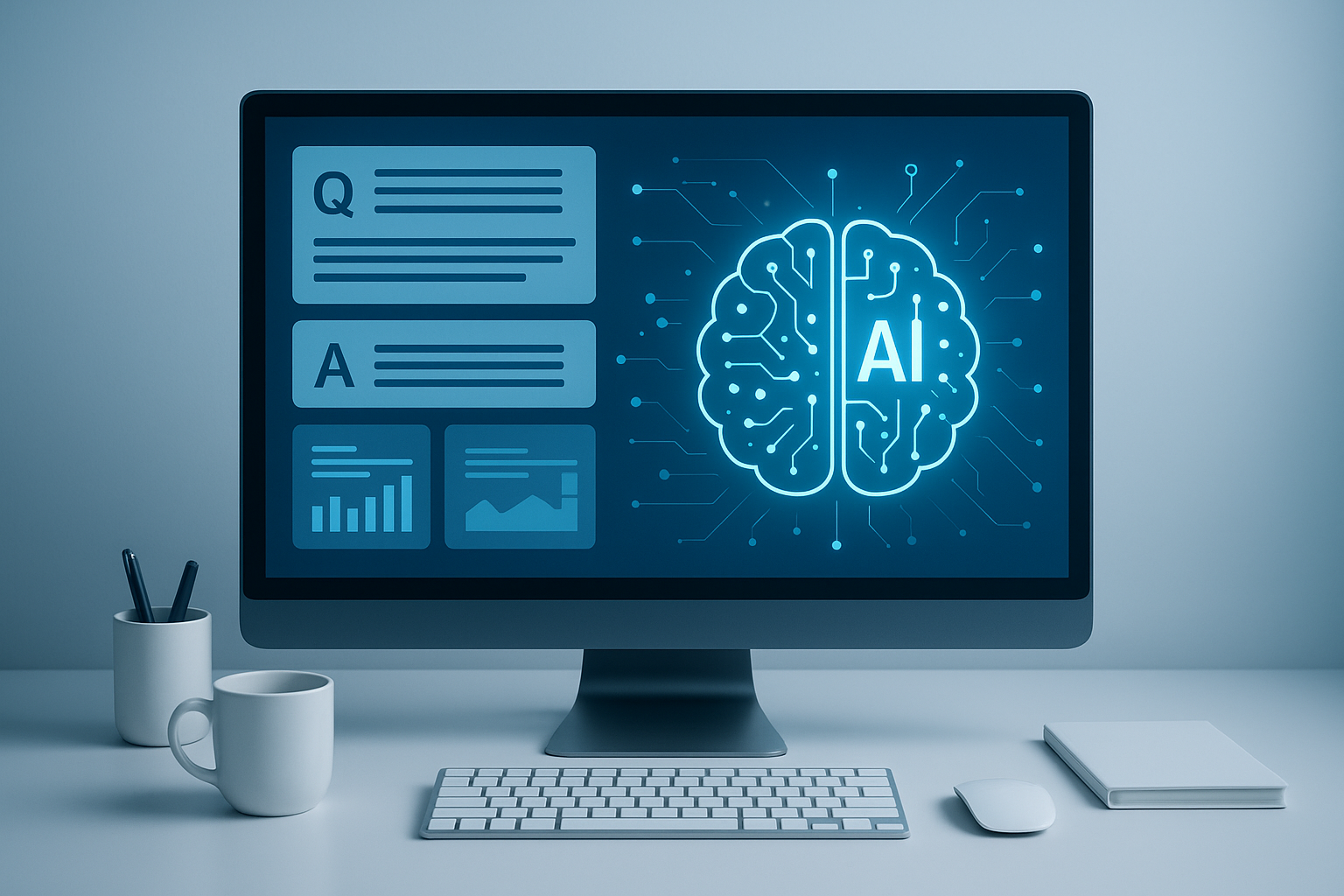 Structured content layout optimized for SEO content optimization for AI answers