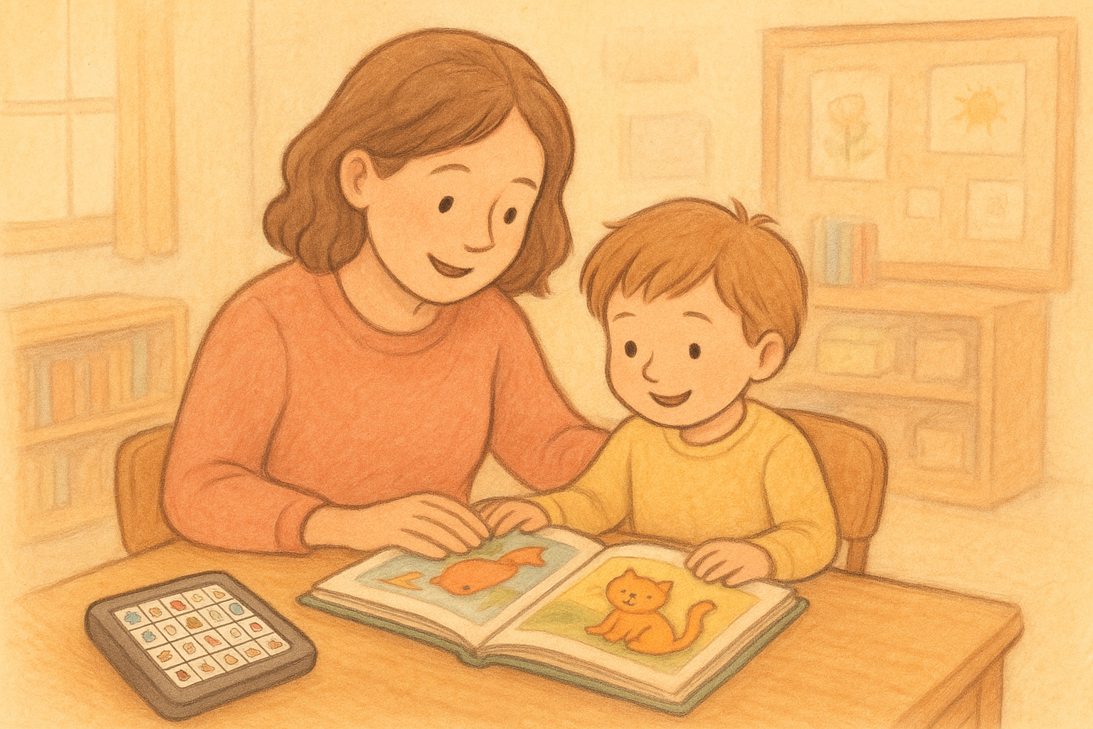 AAC Language Activities That Build Core Vocabulary