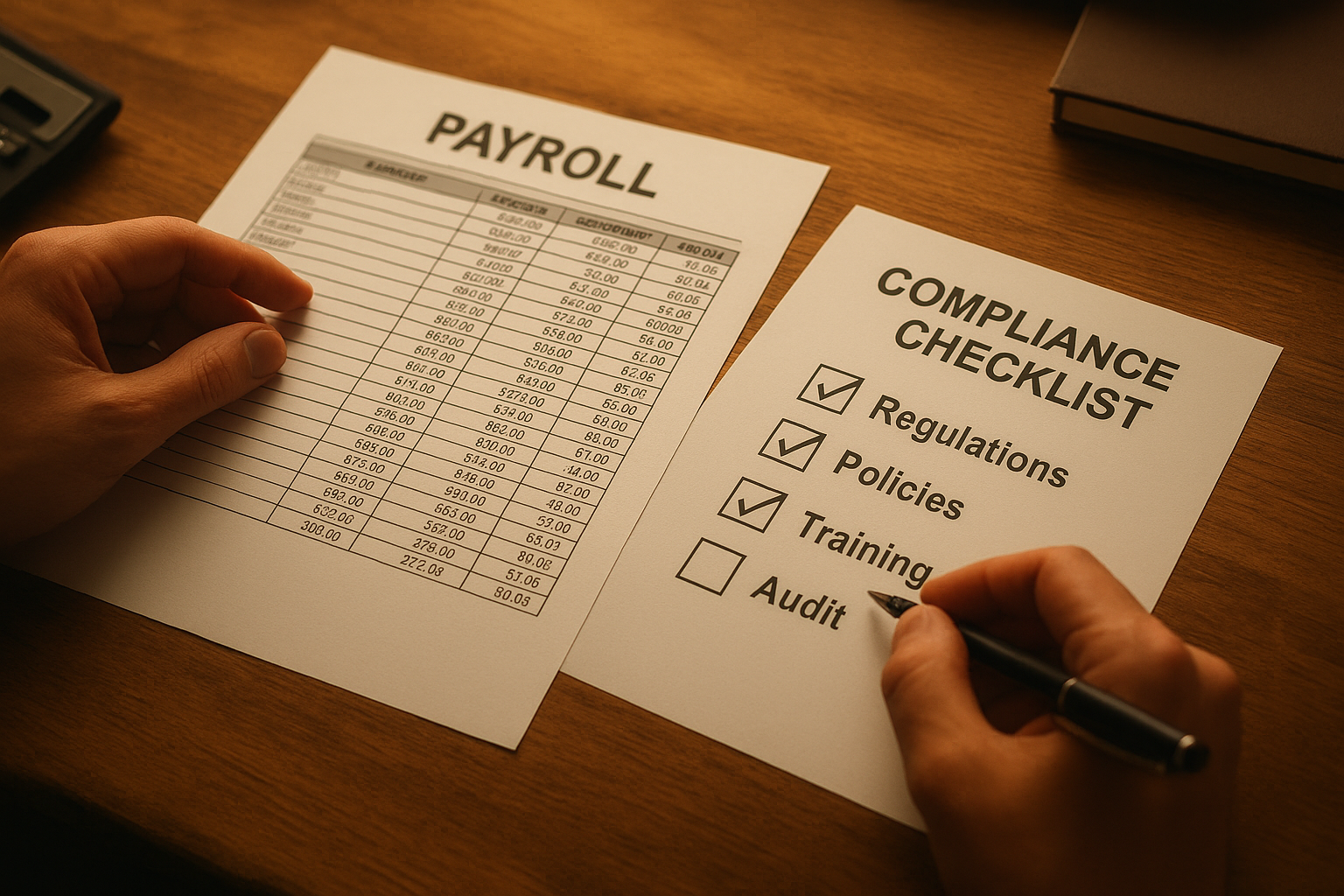 Payroll and compliance checklist review for a Minnesota home care provider Payroll and compliance checklist review for a Minnesota home care provider