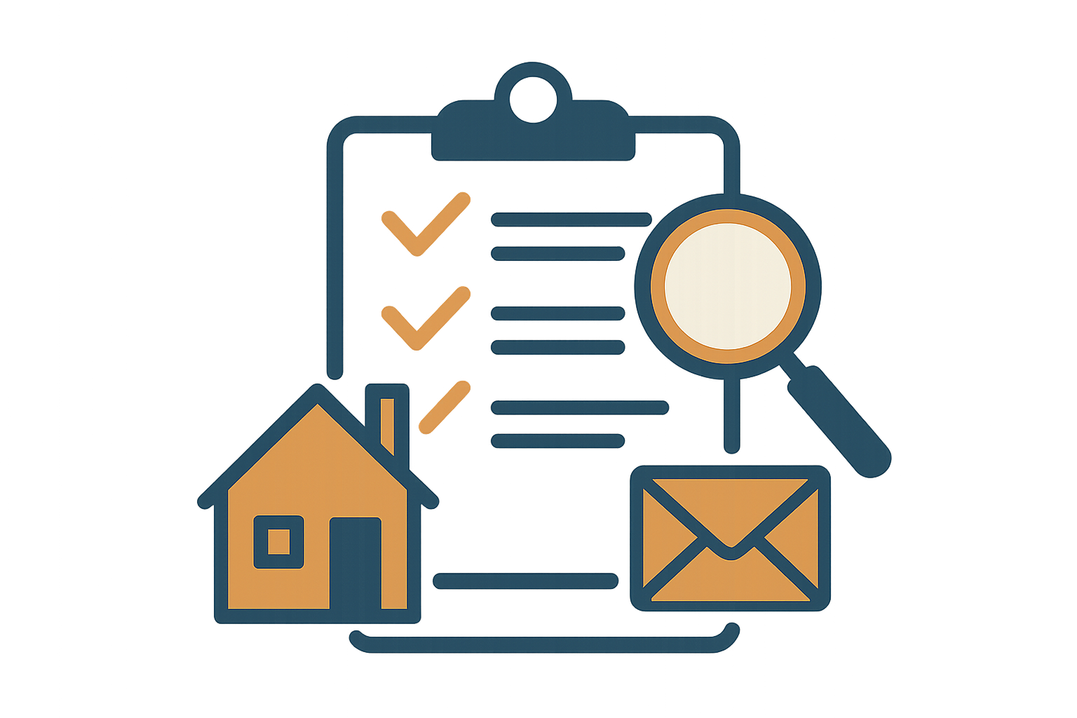 Checklist graphic illustrating common mistakes to avoid when farming a real estate neighborhood