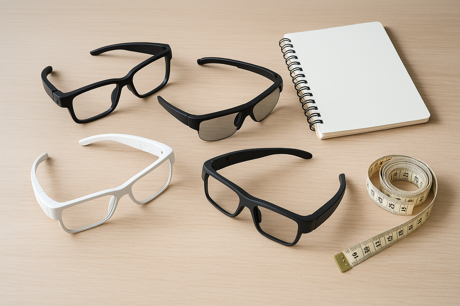 AI smart glasses buying guide comparison of display and battery specs