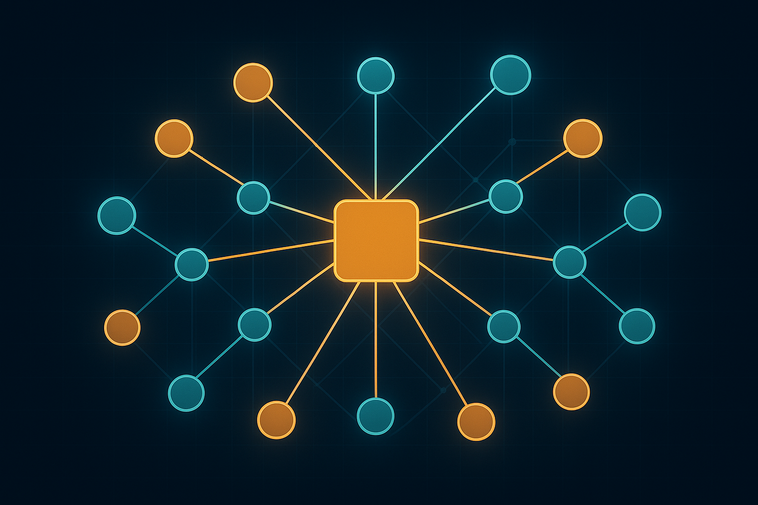 Topical authority content cluster diagram showing interconnected pages for building domain authority