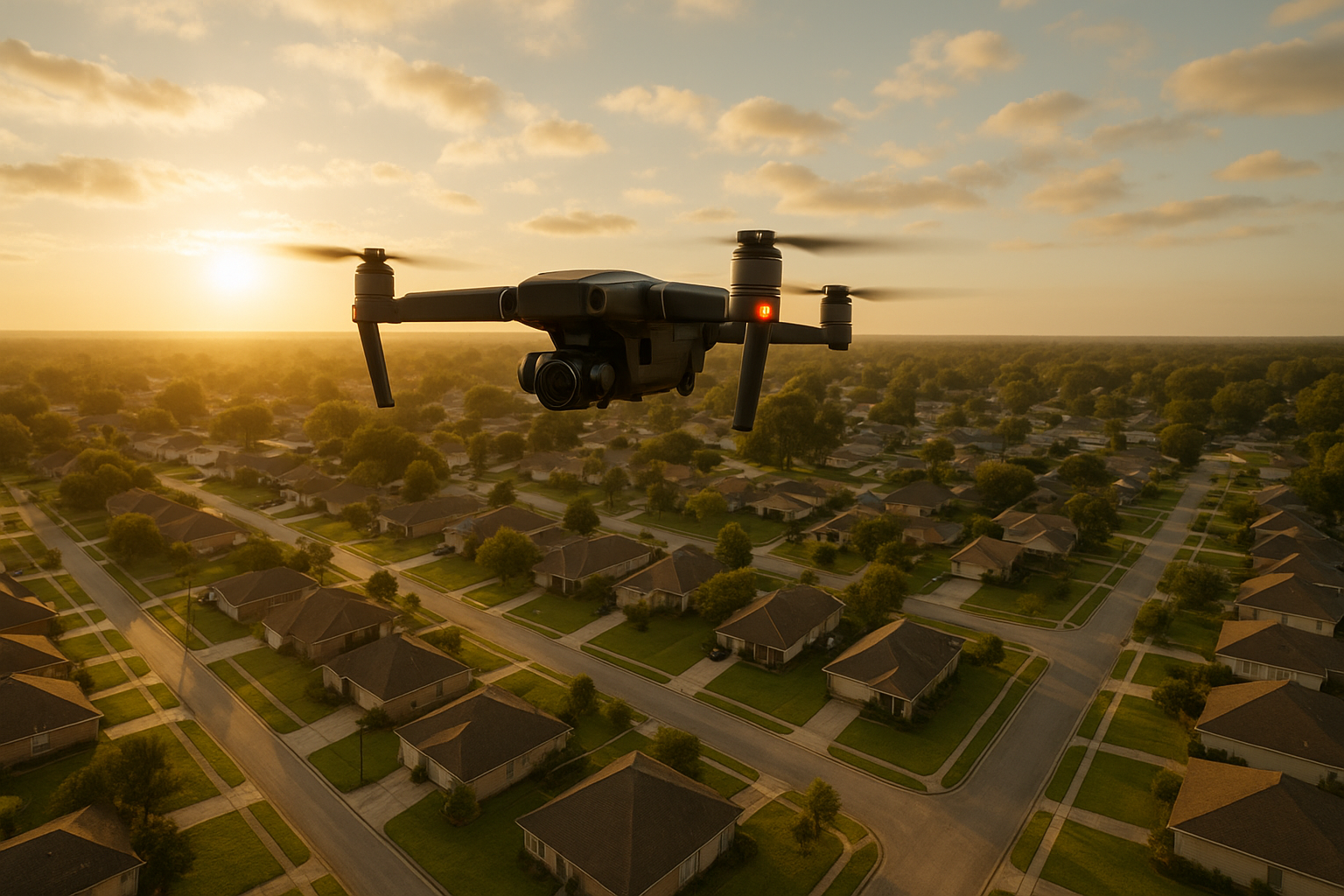 Unmanned Aerial Vehicle Guide for Acadiana Properties