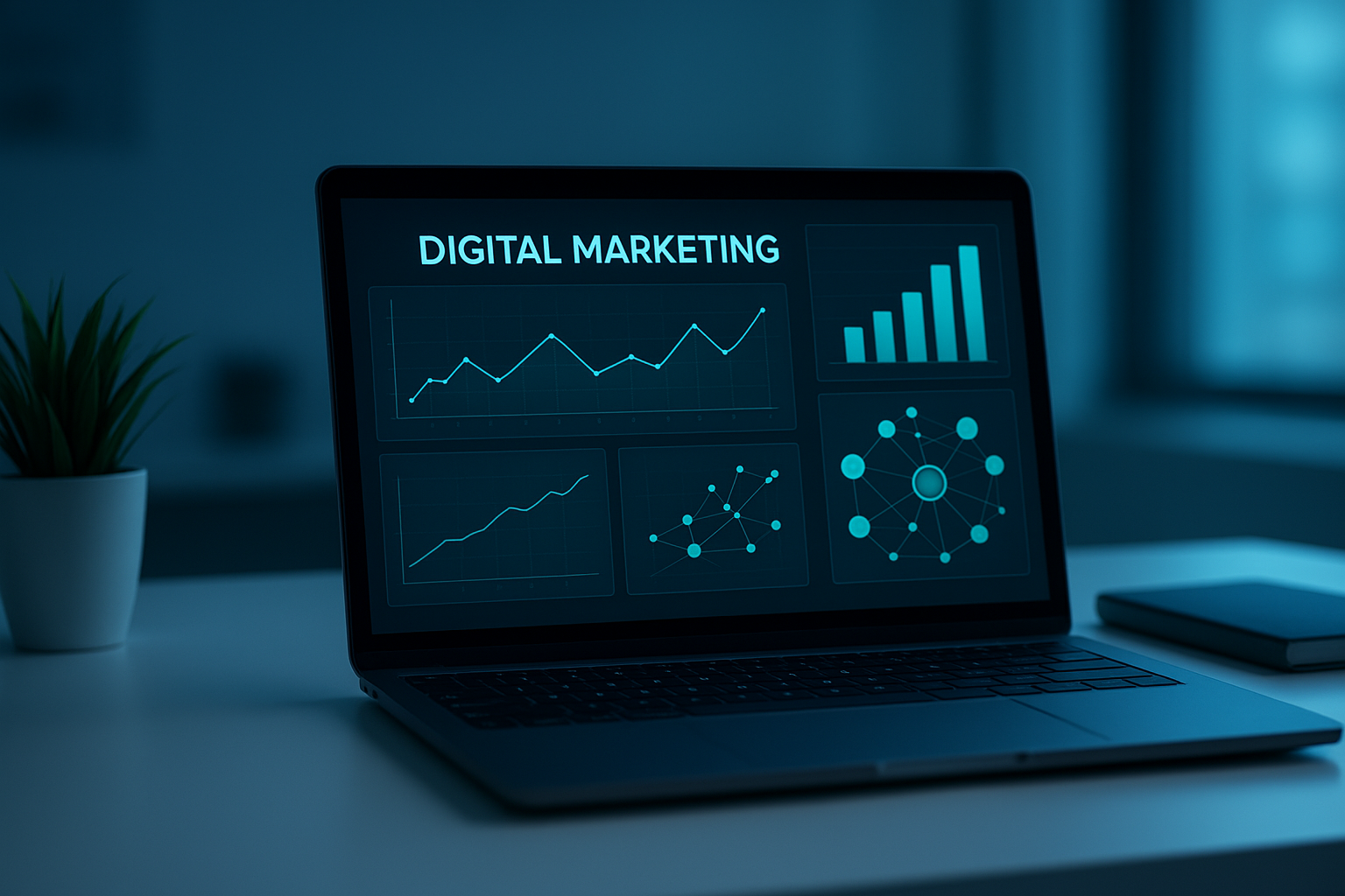 Dashboard illustrating how to automate backlink building strategies with link tracking graphs