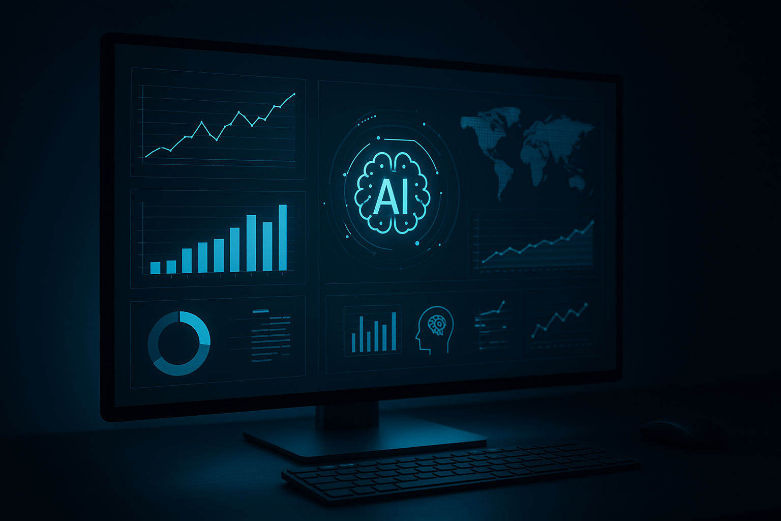 Dashboard illustrating how businesses track progress on how to rank in ChatGPT