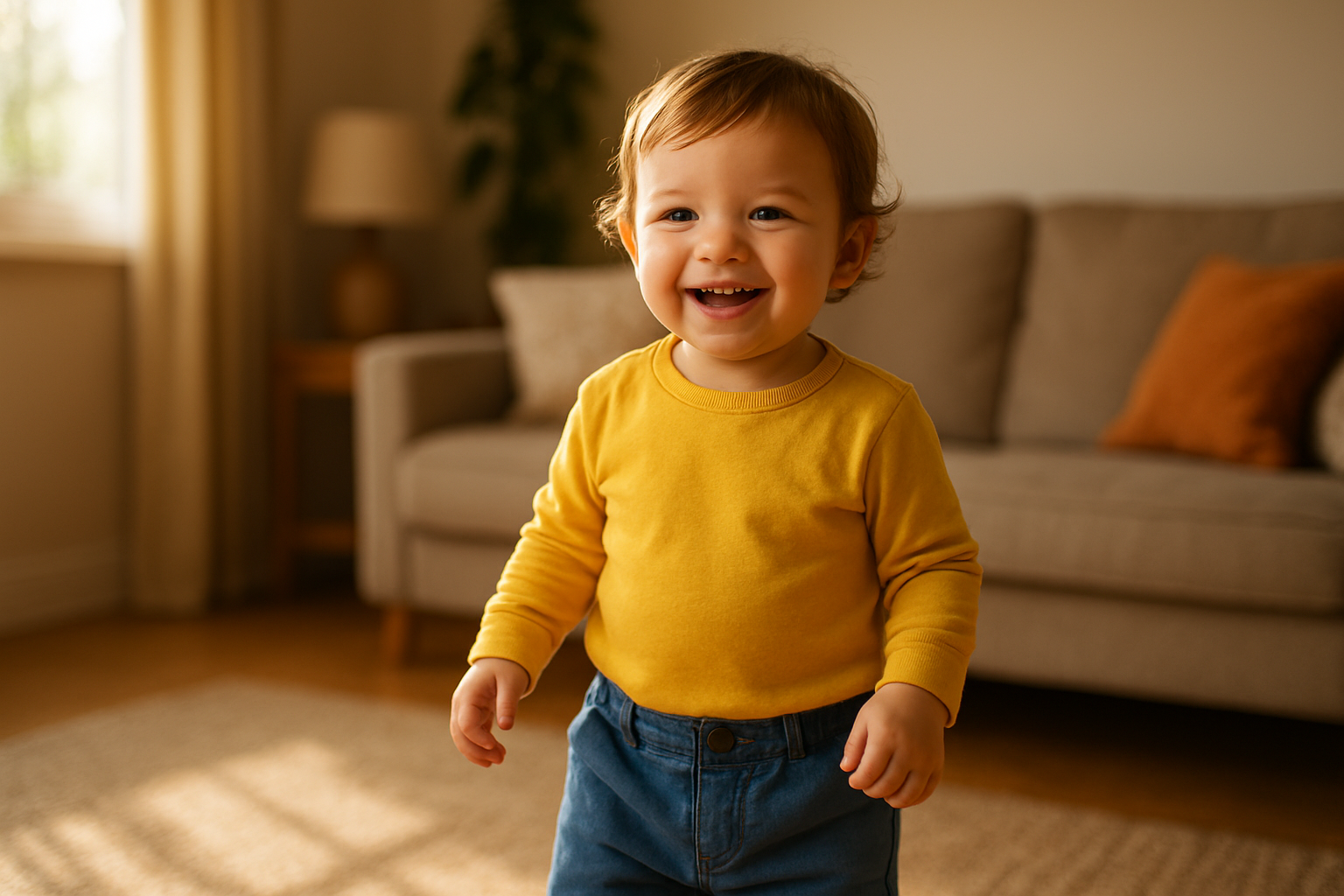 Toddler wearing a premium outfit from a toddler clothing rental subscription service